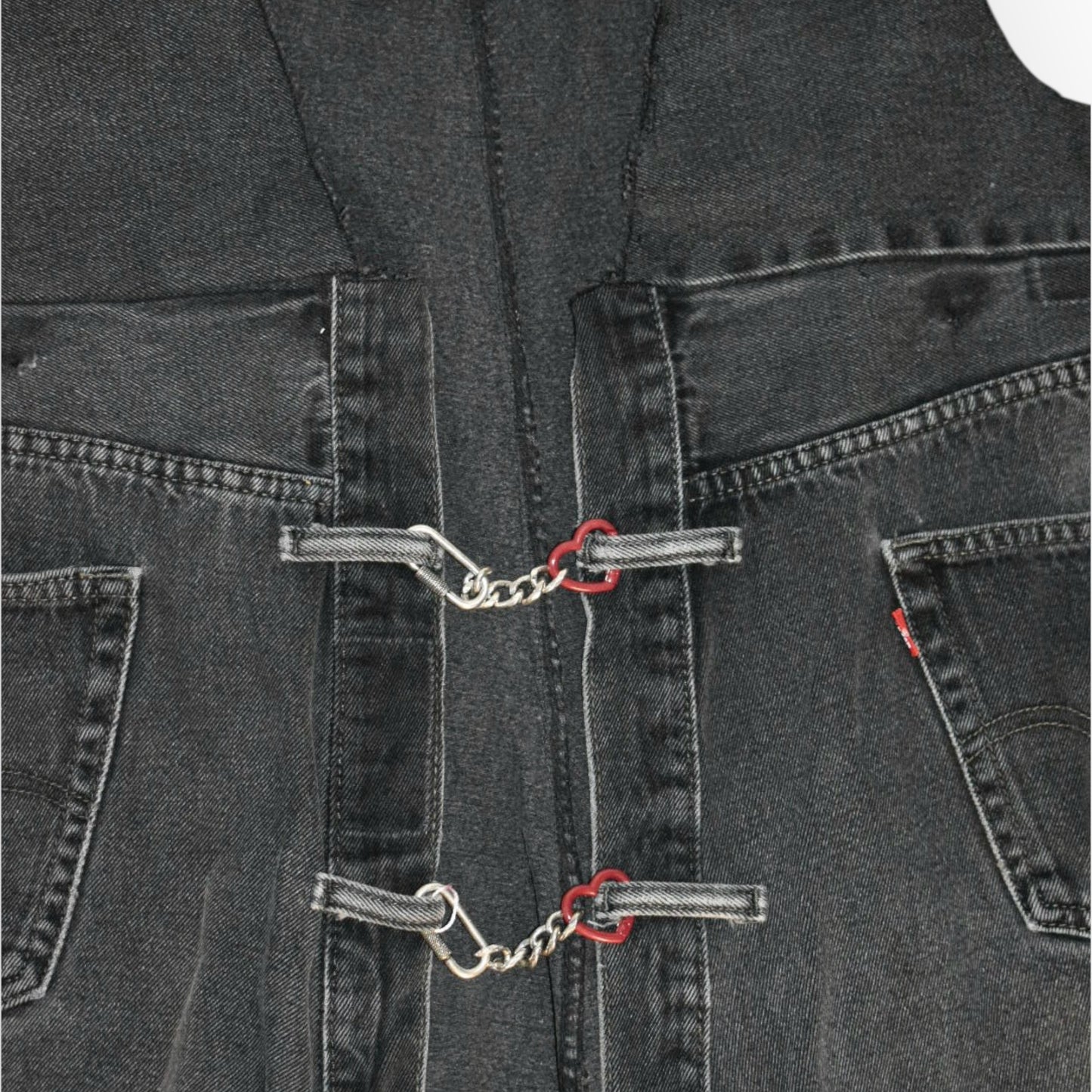 Love Locked Reworked Levi's Vest