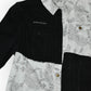 Skewed Achromatic Denim Jacket