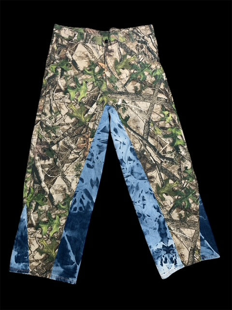 Denim Camo Pants