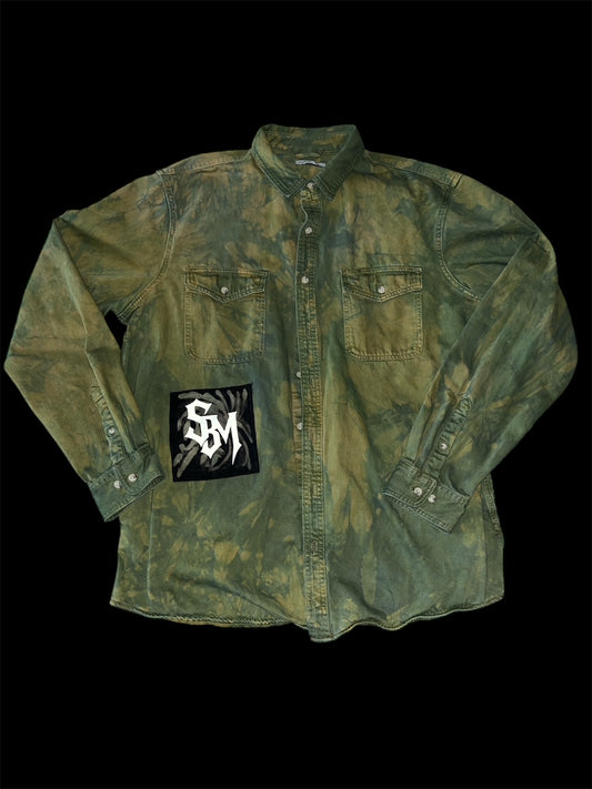 Dbl Green Denim Jacket