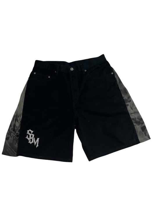 Ashen Denim Shorts