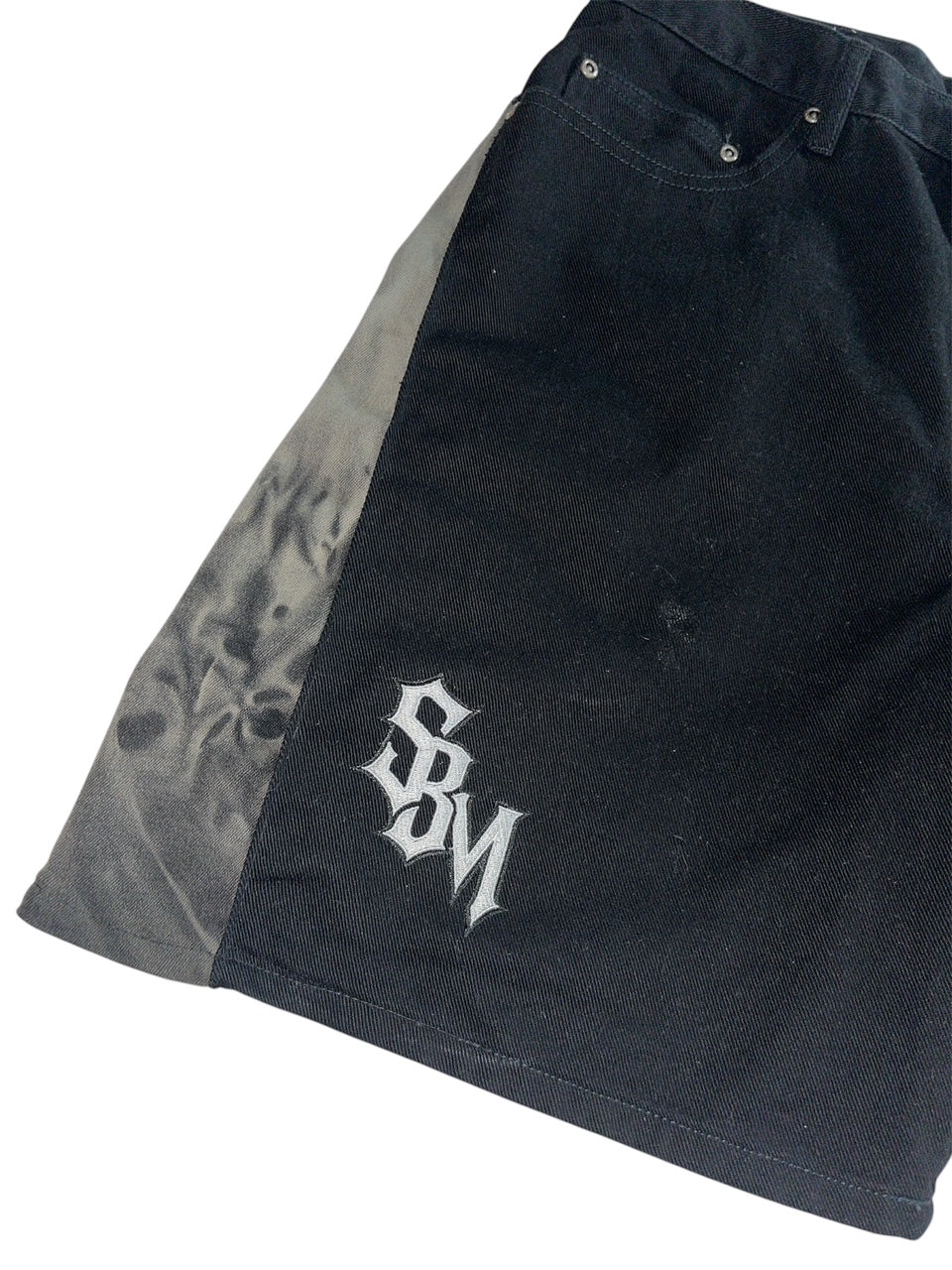 Ashen Denim Shorts